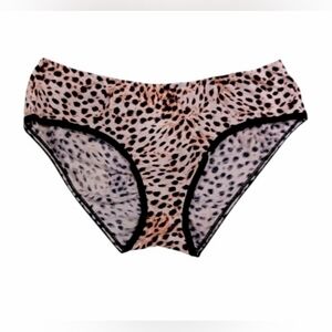 Victoria's Secret Leopard Print Panties, Size M